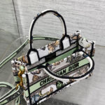Christian Dior Mini Dior Book Tote With Strap